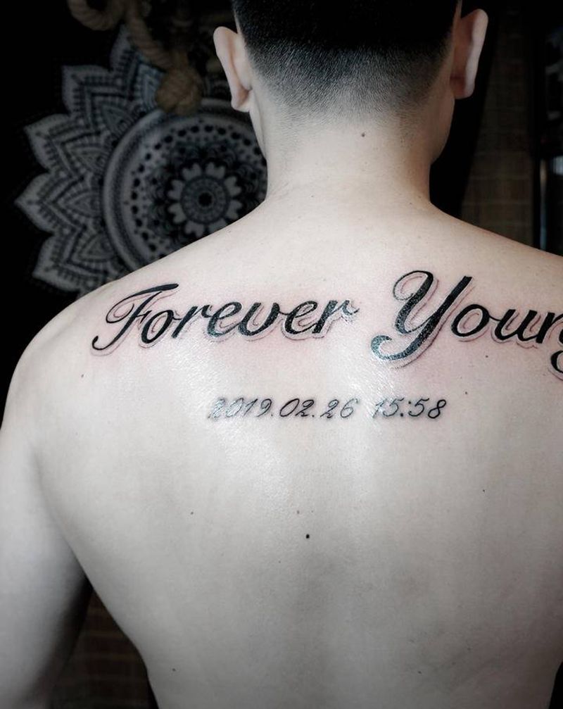 字母纹身图片_花体字纹身图案