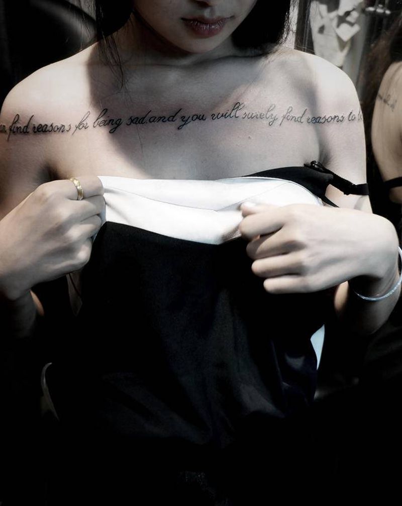 字母纹身图片_花体字纹身图案