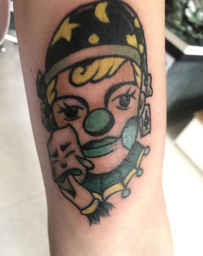 old school纹身图片_手臂纹身图案