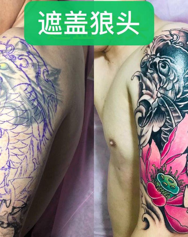 遮盖纹身图片_手臂纹身图案