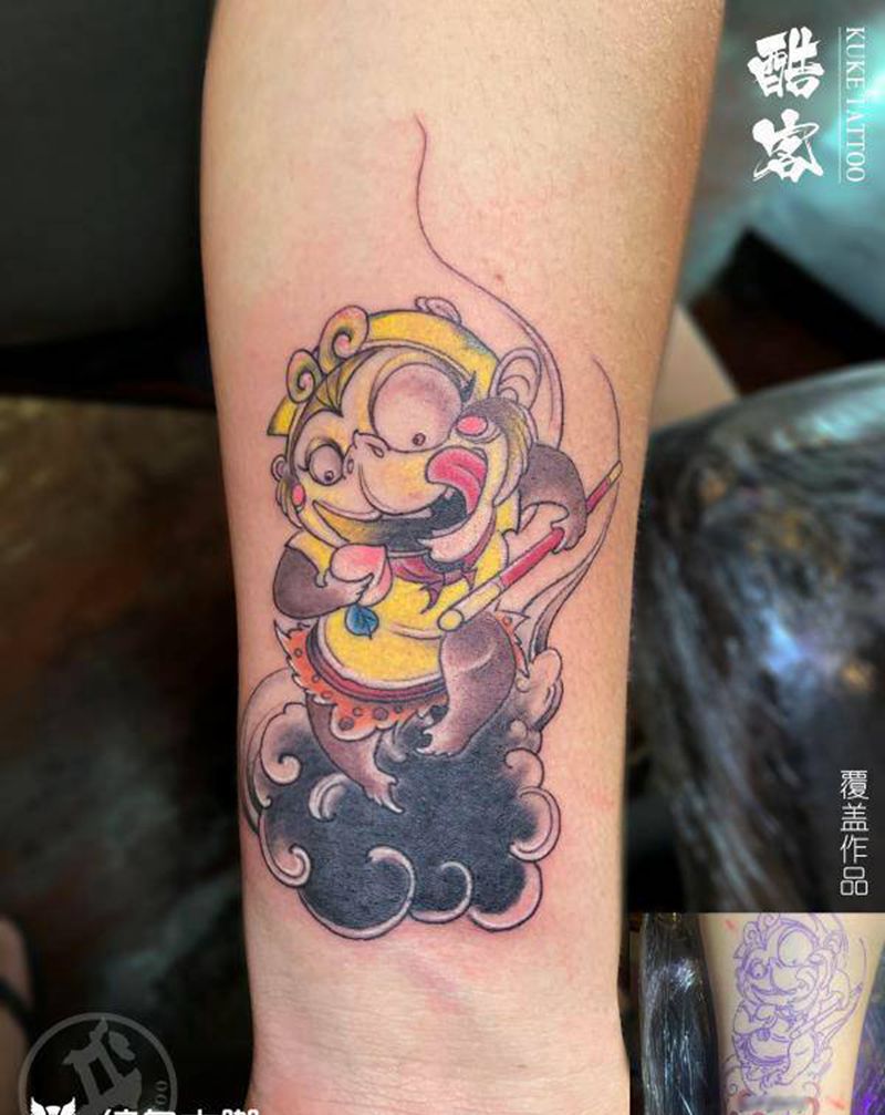 疤痕覆盖纹身图片_手臂纹身图案