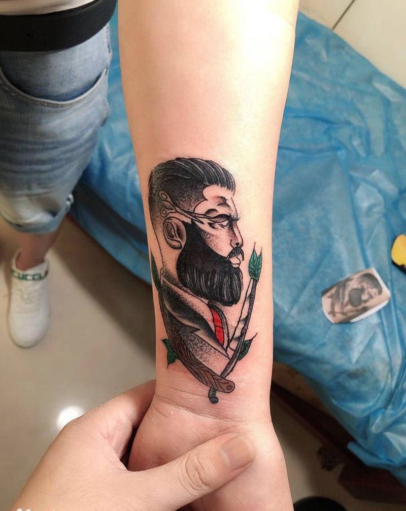 欧美小图纹身图片_手臂纹身图案