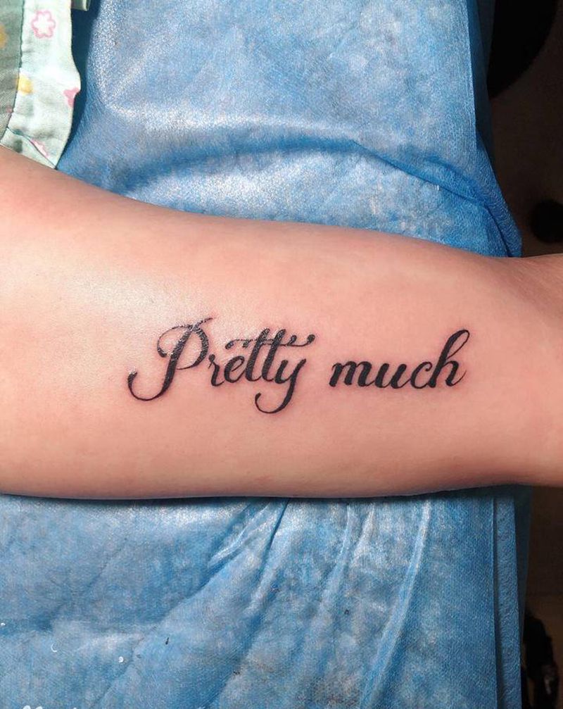 英文纹身图片_手臂纹身图案