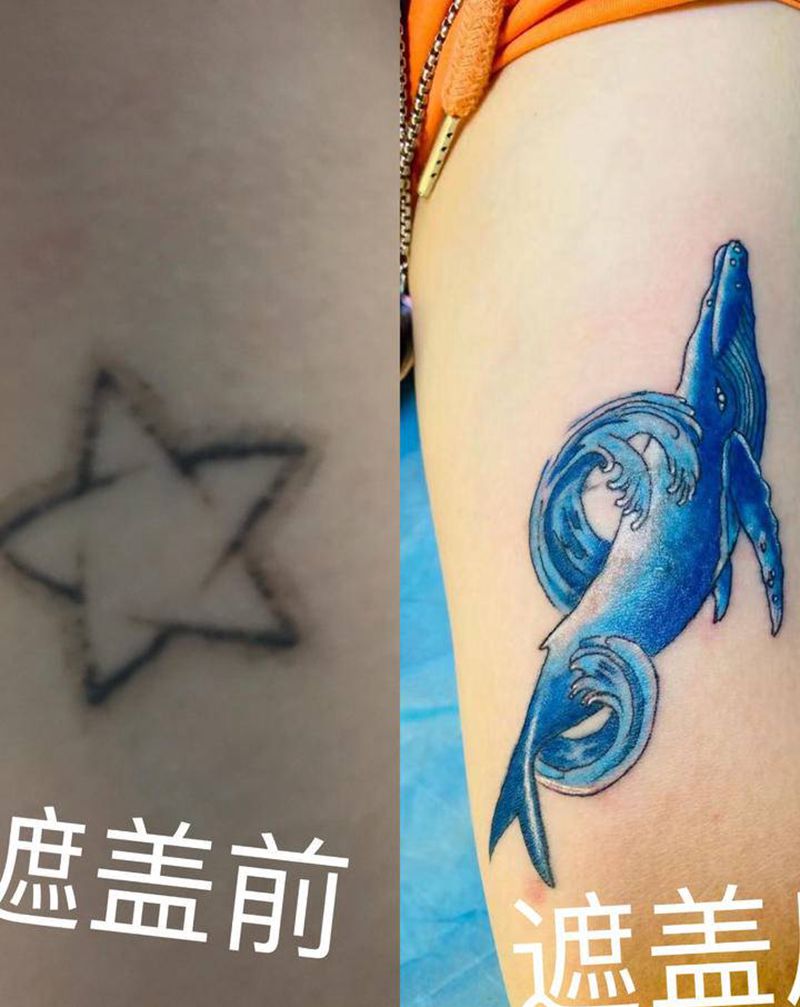 遮盖失败纹身纹身图片_手臂纹身图案