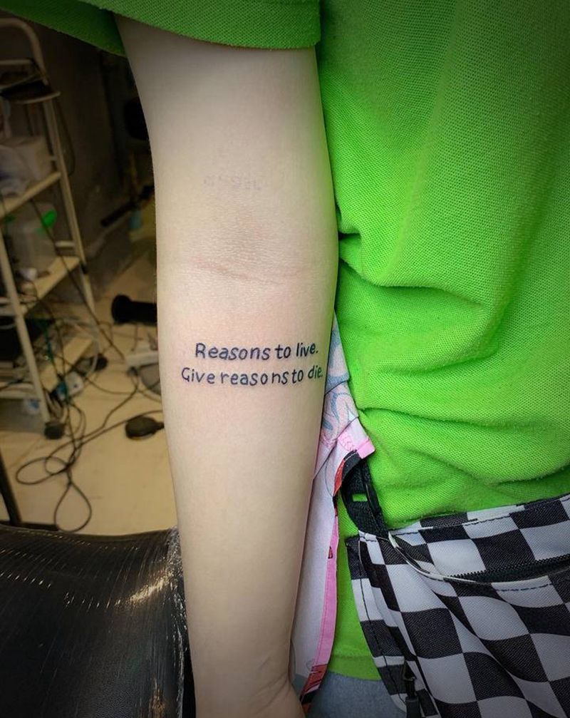 字纹身图片_手臂图腾纹身图案