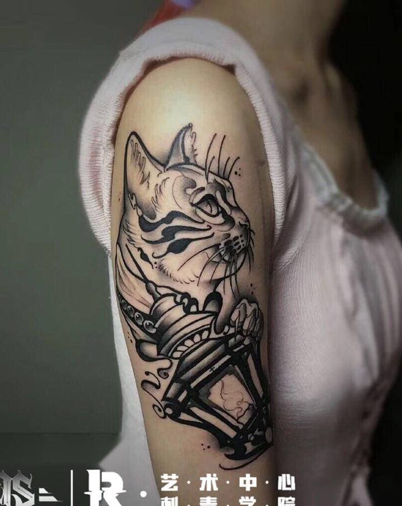 店内作品纹身图片_手臂纹身图案