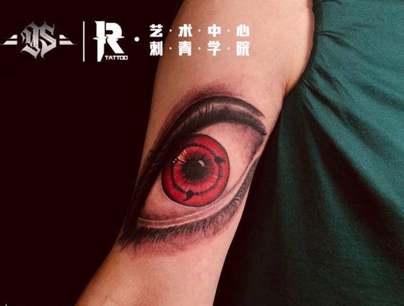 店内作品纹身图片_手臂纹身图案