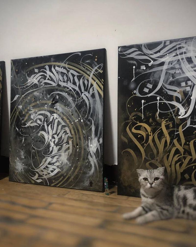 Lettering 花体字纹身图片_花体字纹身图案