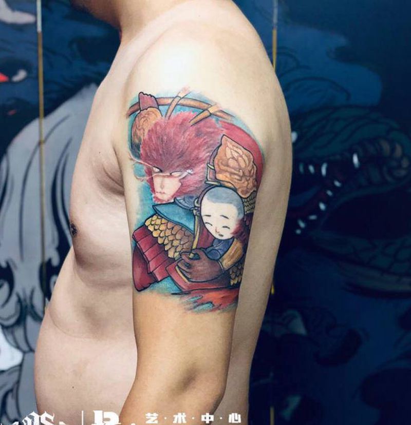 店内作品纹身图片_手臂纹身图案