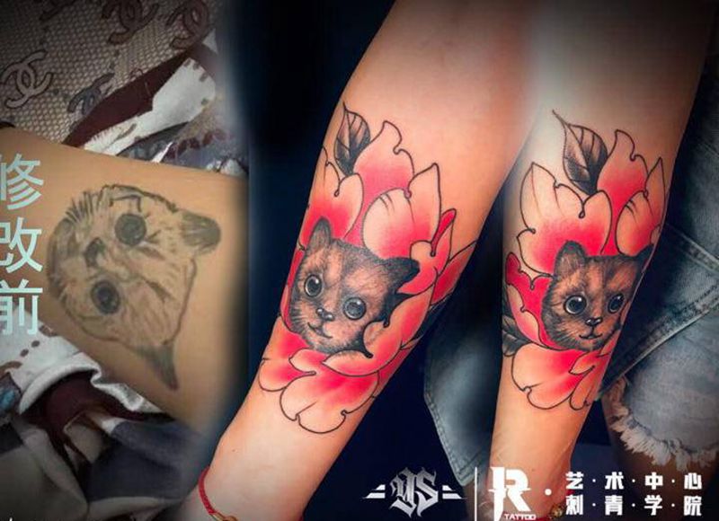 店内作品纹身图片_手臂纹身图案