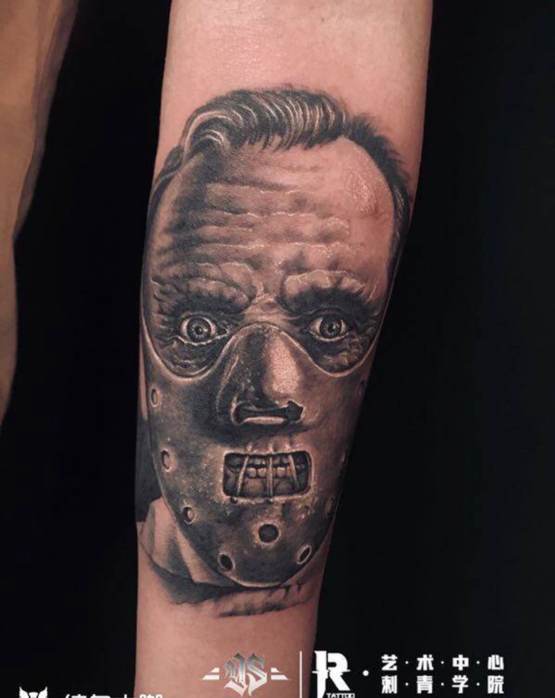 人物肖像作品纹身图片_手臂纹身图案