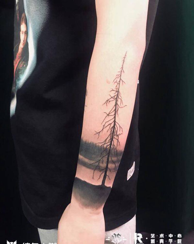 店内作品纹身图片_手臂纹身图案