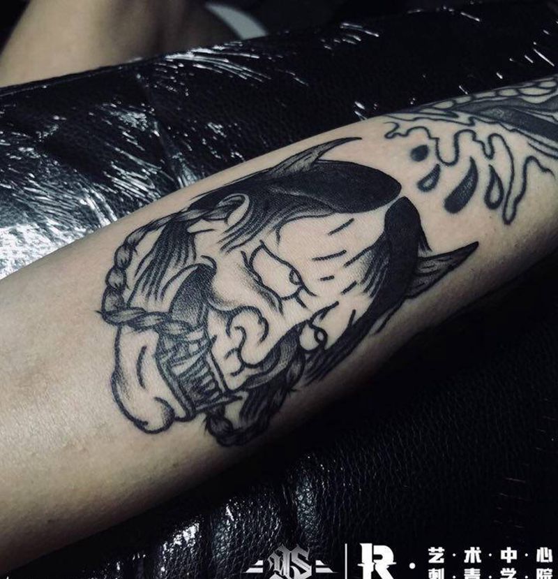 店内作品纹身图片_手臂纹身图案