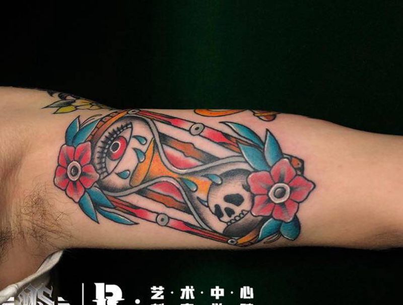 店内作品纹身图片_手臂纹身图案