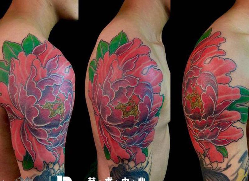 店内作品纹身图片_手臂纹身图案