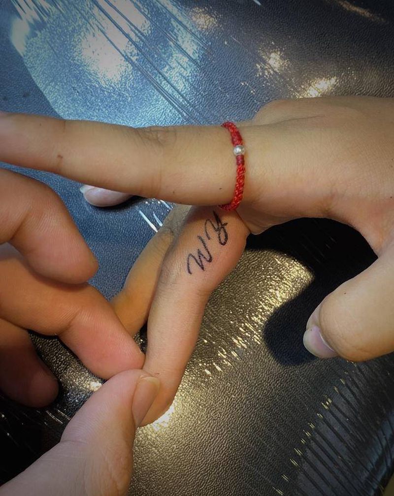 字纹身图片_手部图腾纹身图案