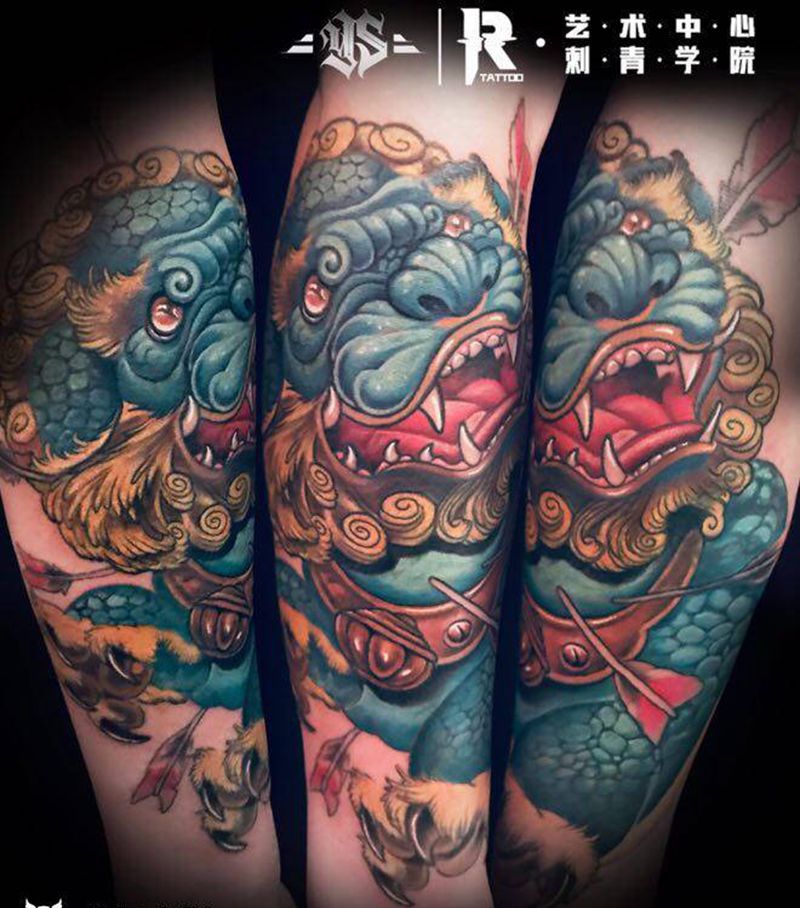 店内作品纹身图片_手臂纹身图案