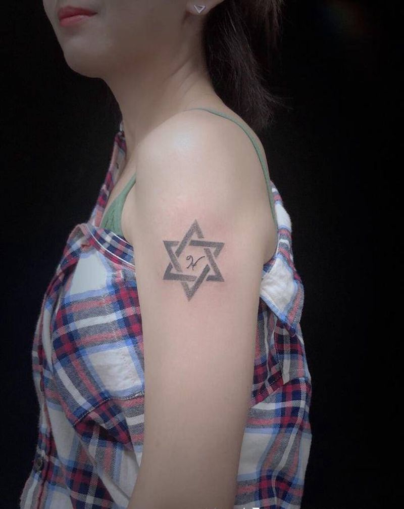 店内作品纹身图片_手臂纹身图案