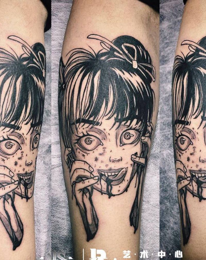 丑女纹身图片_手臂纹身图案