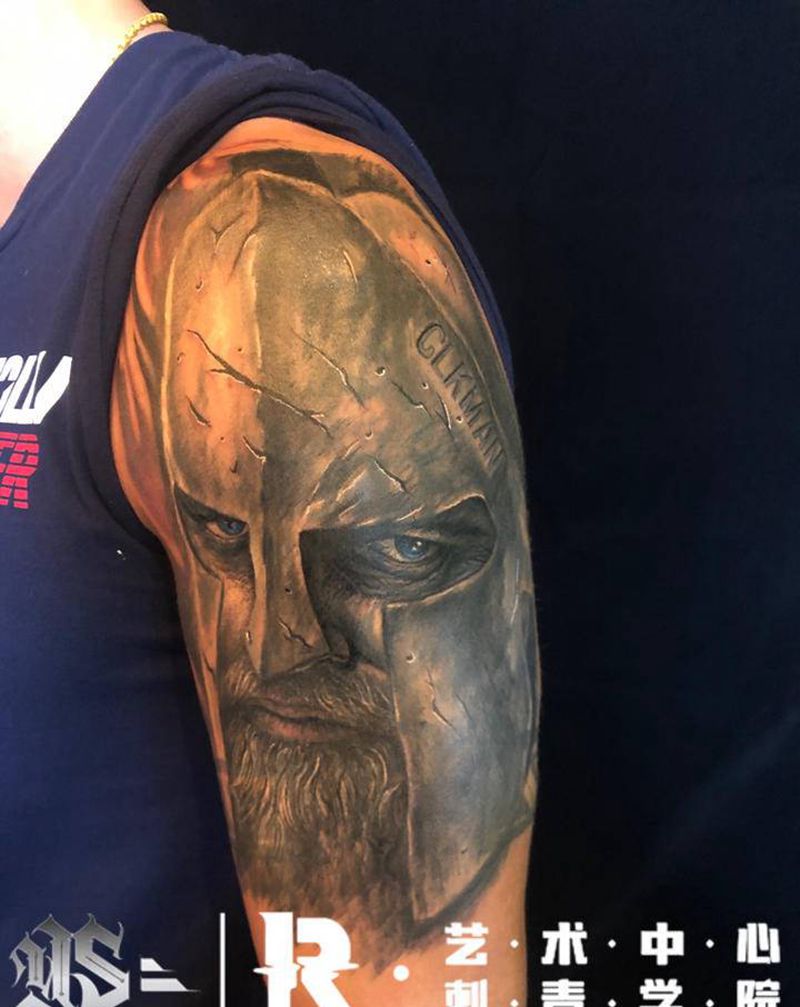 店内作品纹身图片_手臂纹身图案