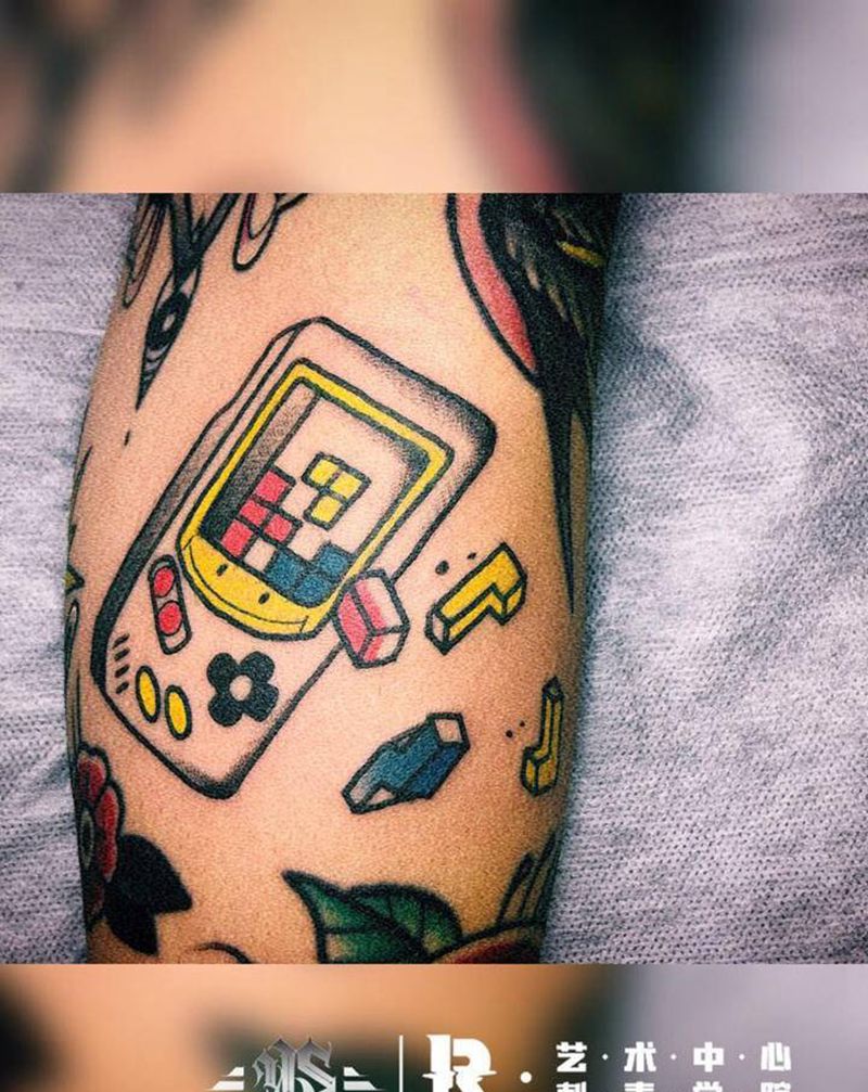 店内作品纹身图片_手臂纹身图案
