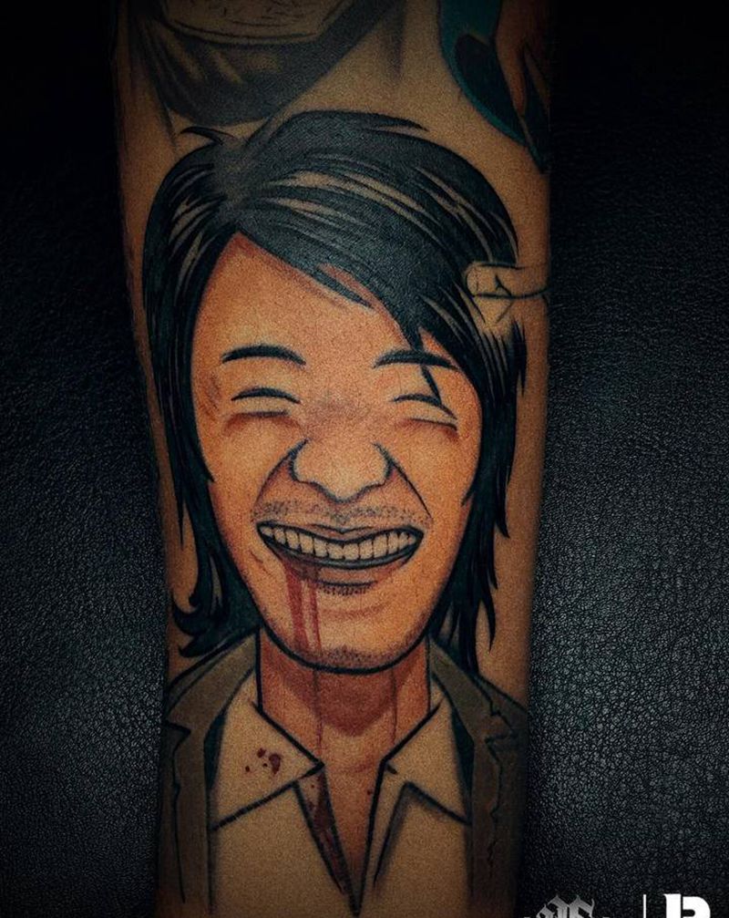 店内作品纹身图片_手臂纹身图案