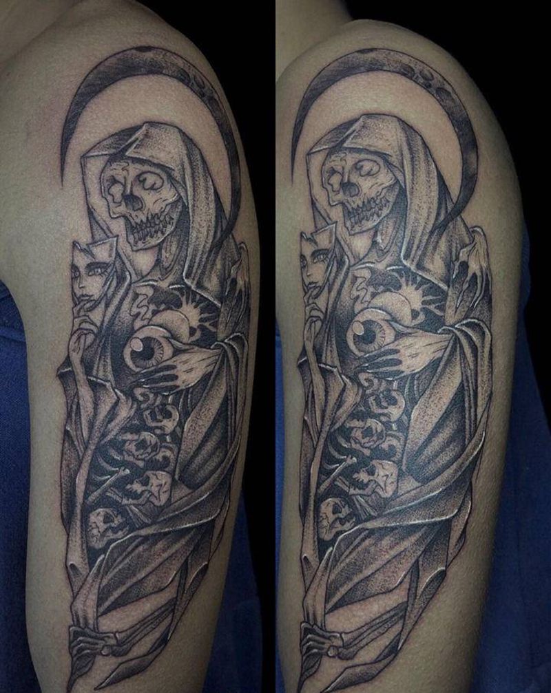 店内作品纹身图片_手臂纹身图案