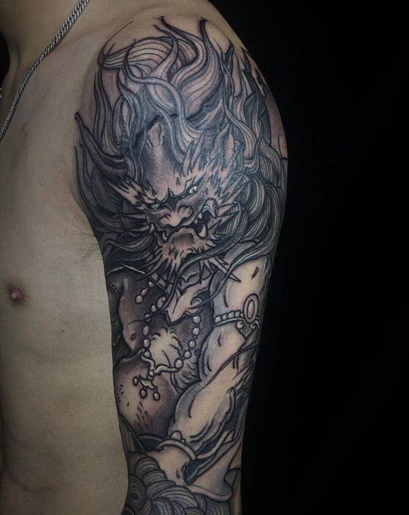 店内作品纹身图片_手臂纹身图案