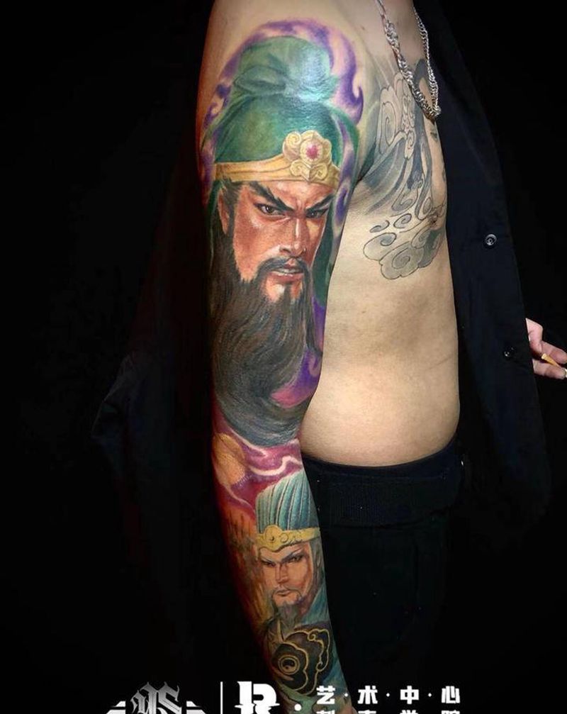 店内作品纹身图片_手臂纹身图案