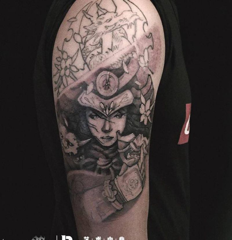 店内作品纹身图片_手臂纹身图案