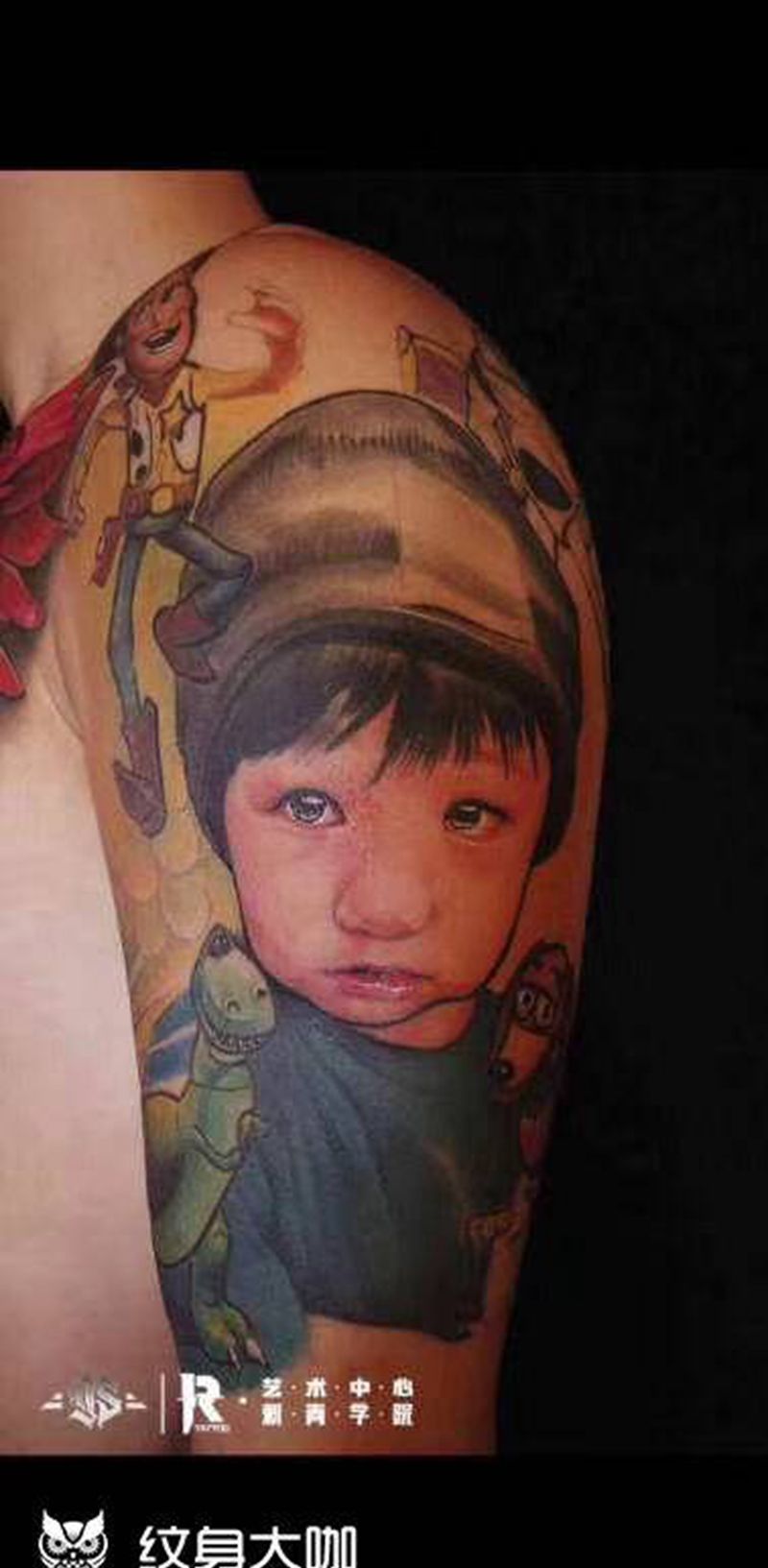 店内作品纹身图片_手臂纹身图案