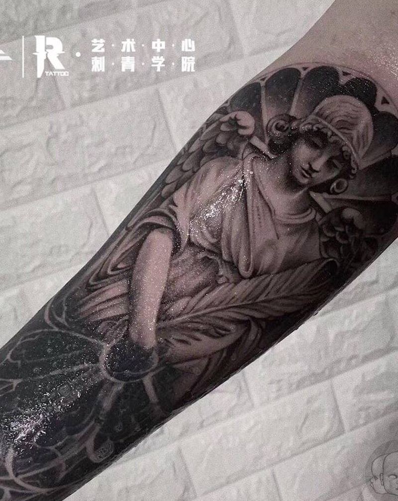 店内作品纹身图片_手臂纹身图案