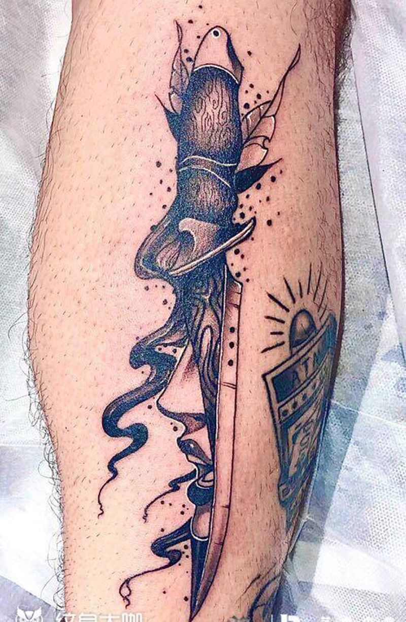 小作纹身图片_手臂纹身图案