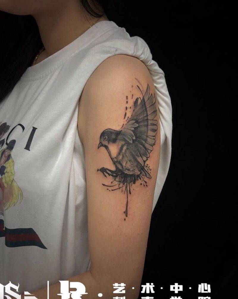 遮盖作品纹身图片_手臂纹身图案