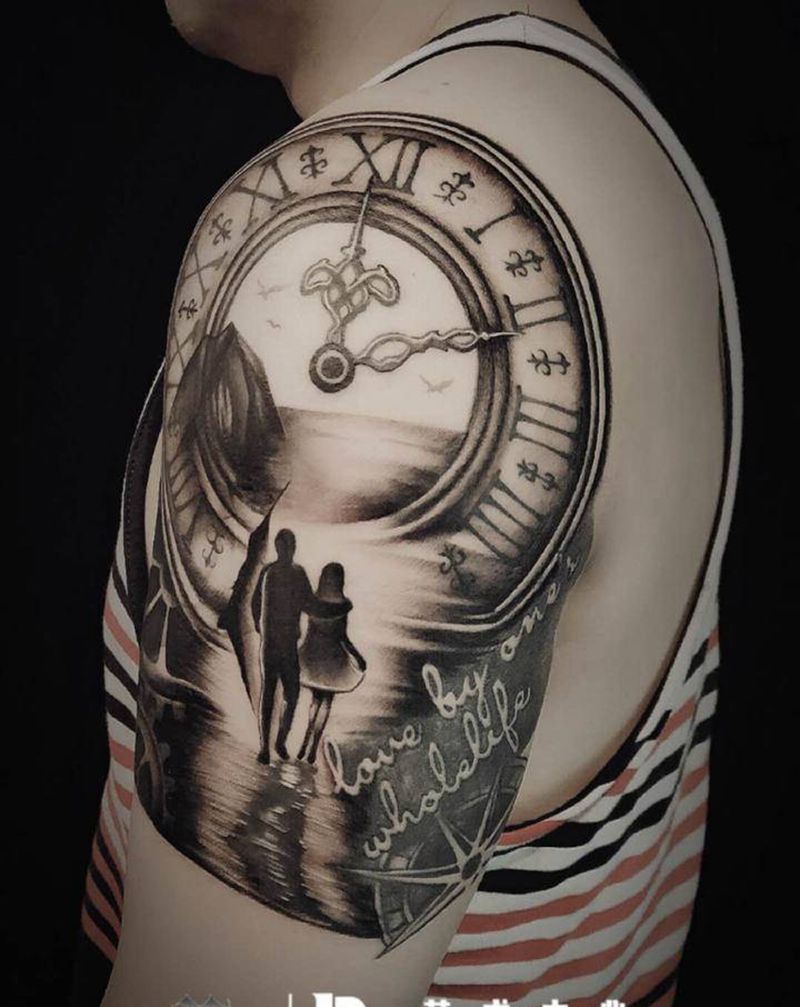 写实纹身图片_手臂纹身图案