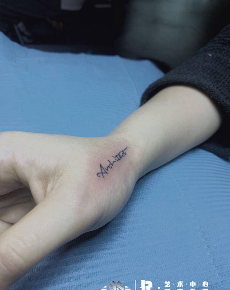 小作纹身图片_手部纹身图案