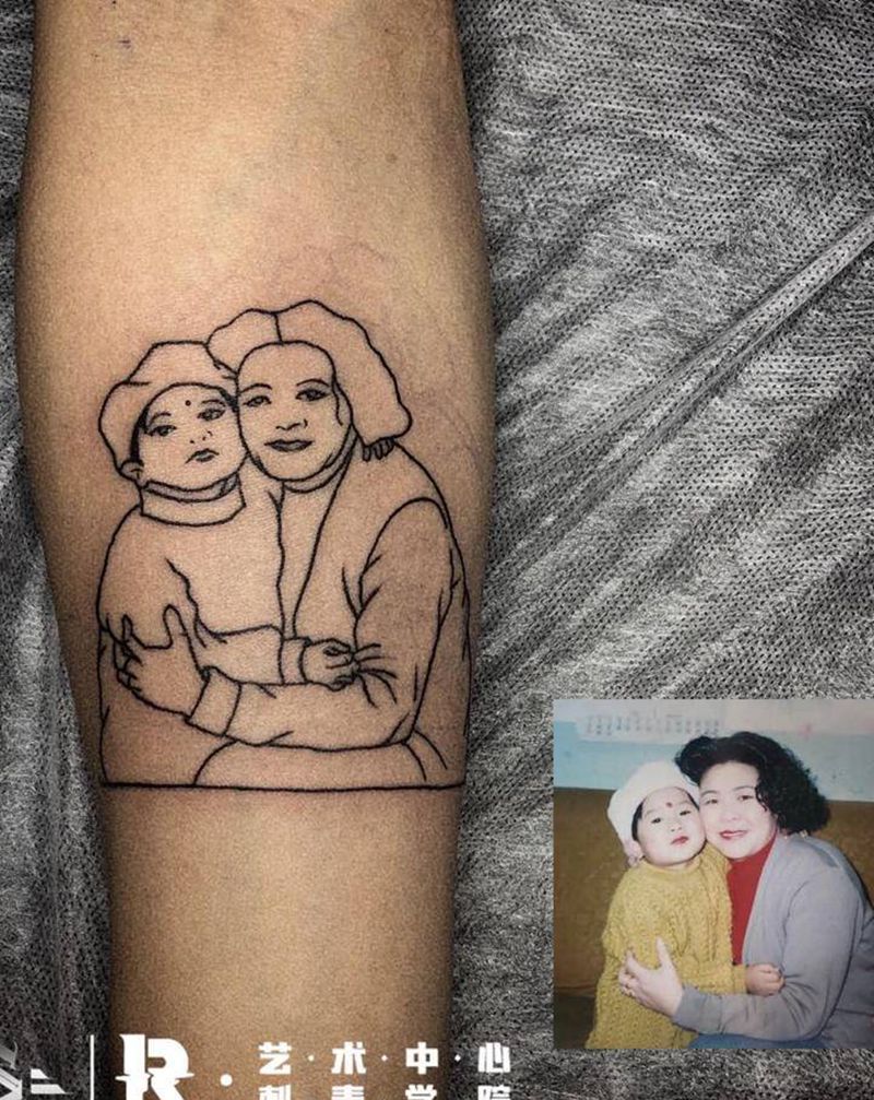 人物纹身图片_手臂纹身图案