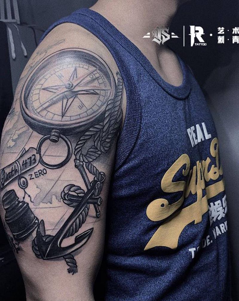 店内作品纹身图片_手臂纹身图案