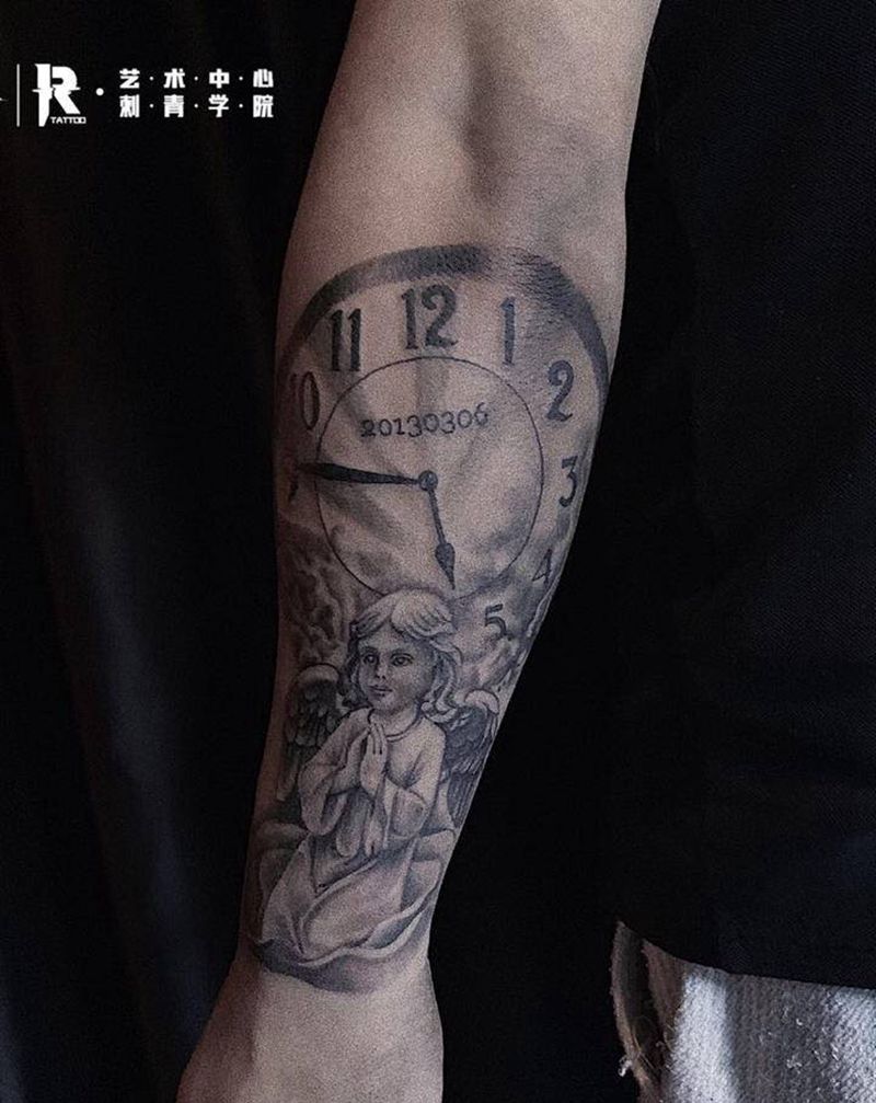 店内作品纹身图片_手臂纹身图案