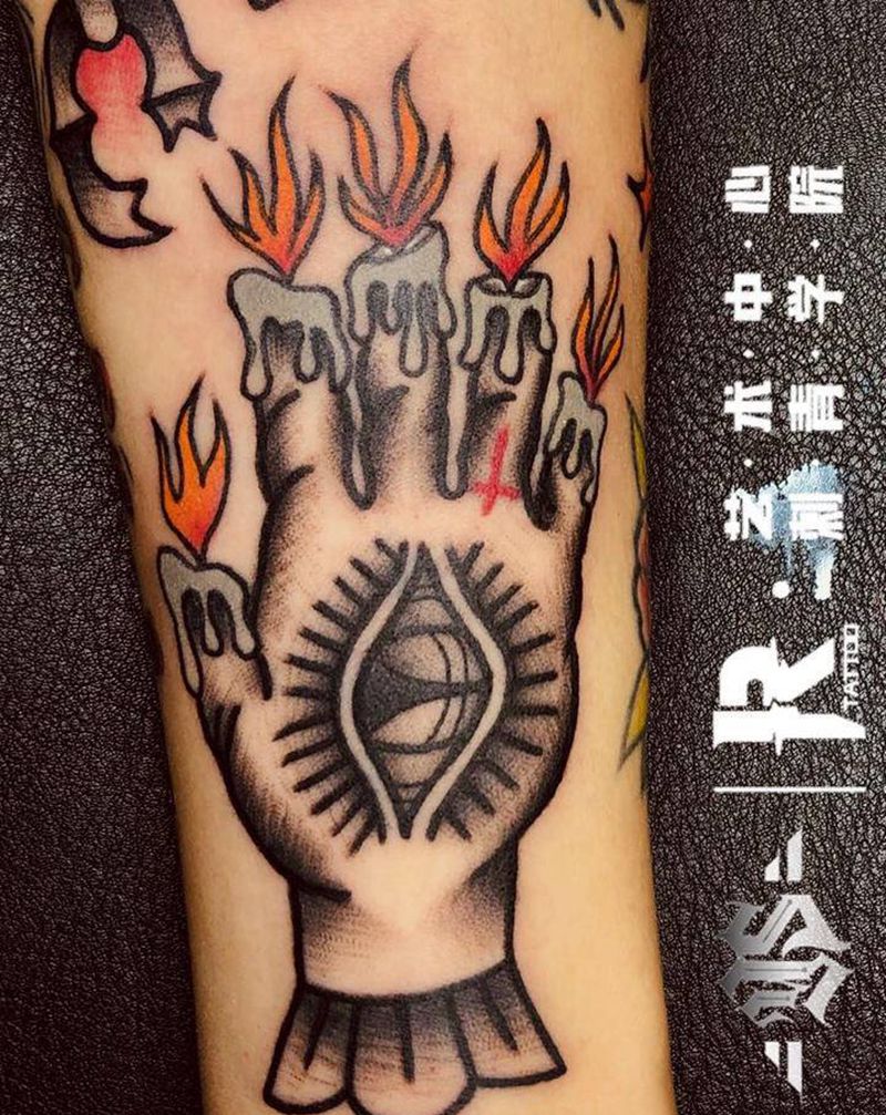 小作纹身图片_手臂纹身图案