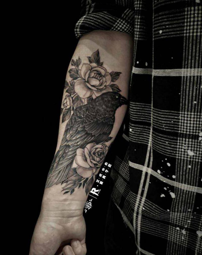 小臂纹身图片_手臂纹身图案