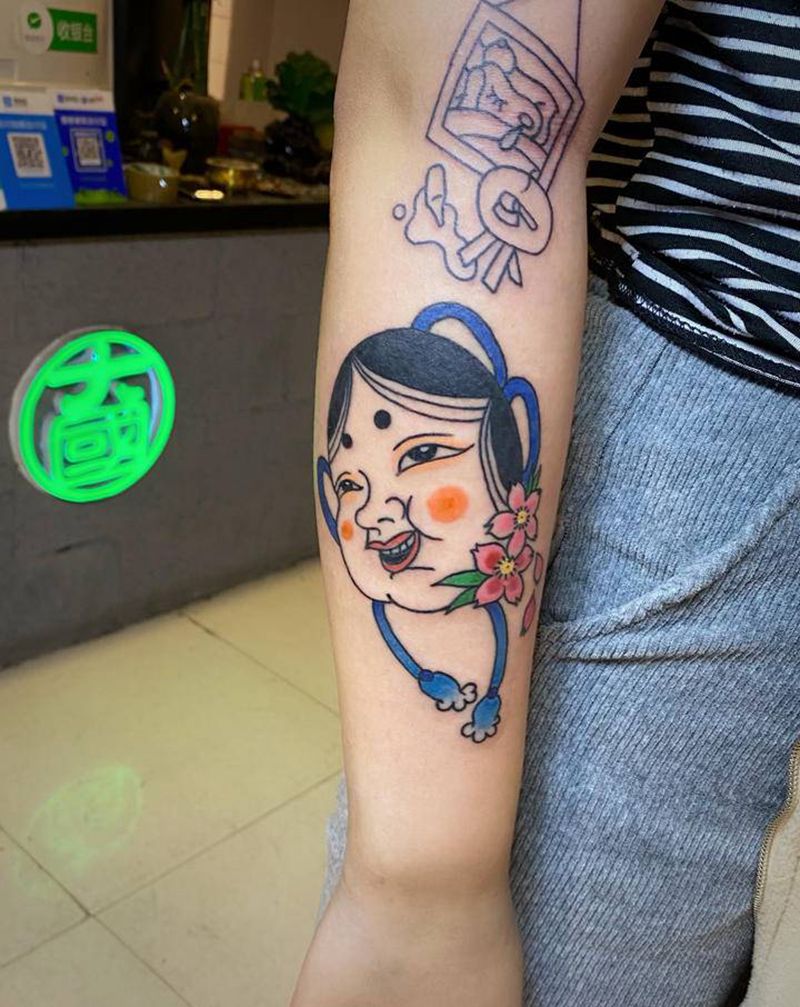 小图纹身图片_手部水彩纹身图案