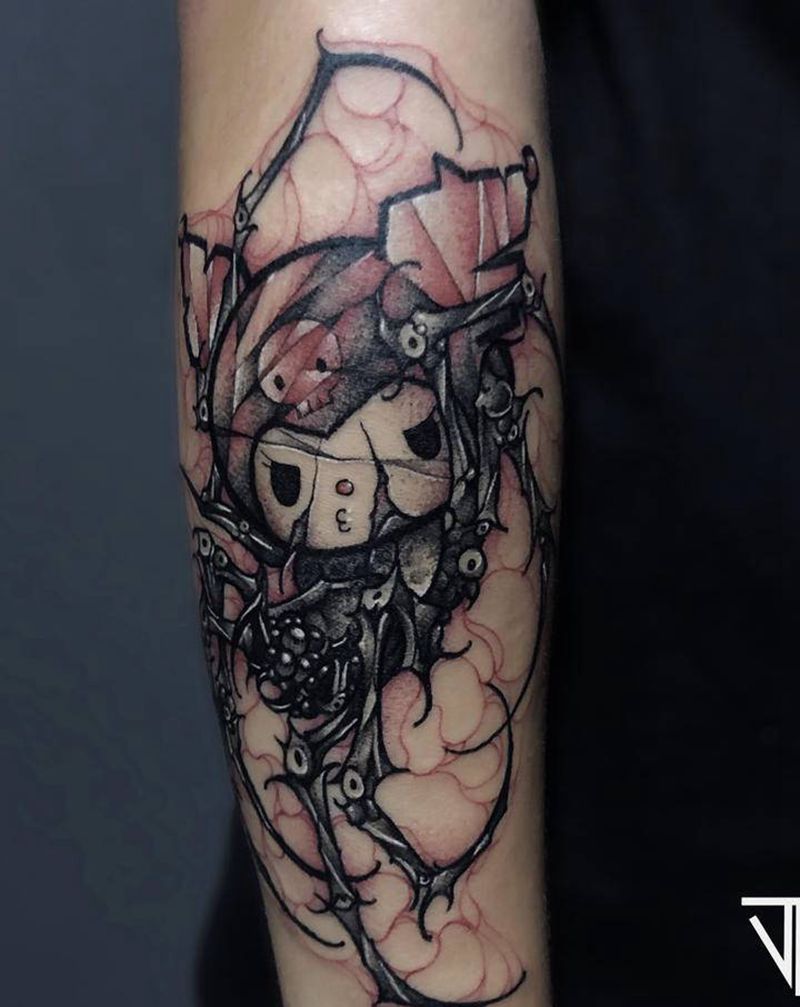 暗黑小图纹身图片_欧美写实花体字纹身图案