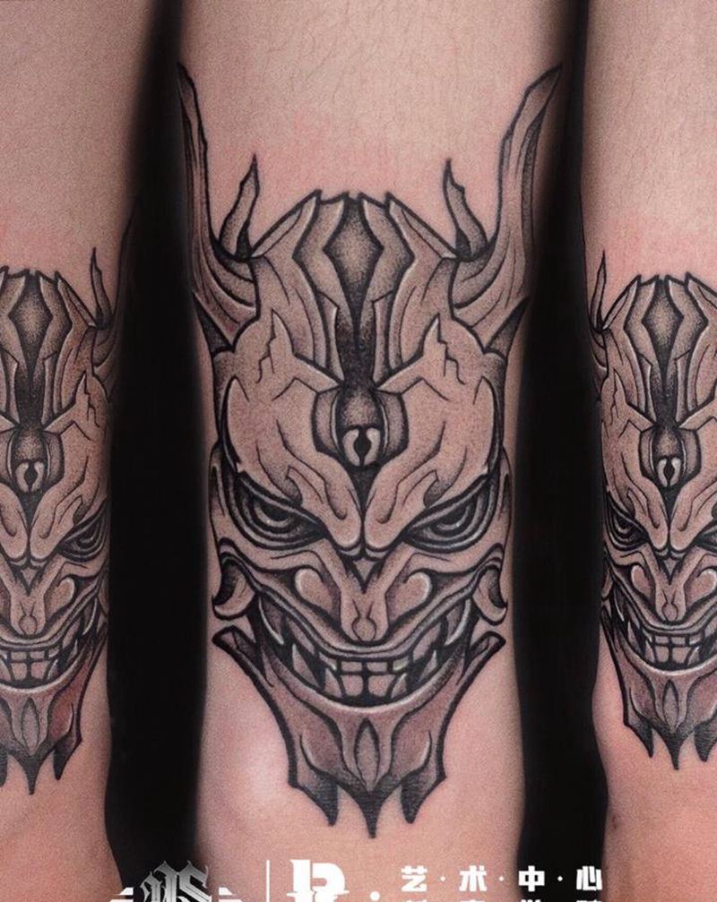 般若纹身图片_手臂纹身图案