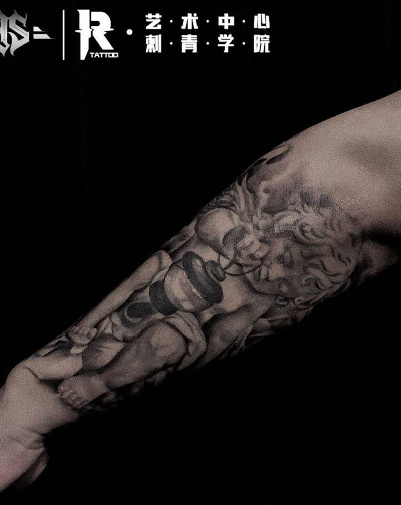 小臂纹身图片_手臂纹身图案
