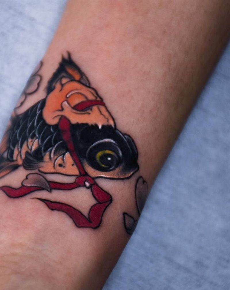 字母遮盖纹身图片_手臂新传统手腕遮盖遮盖纹身图案