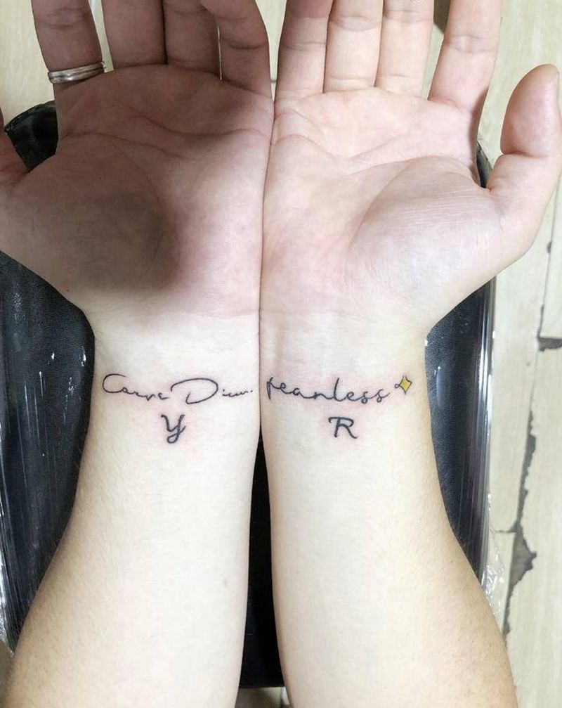 字母纹身图片_手臂纹身图案