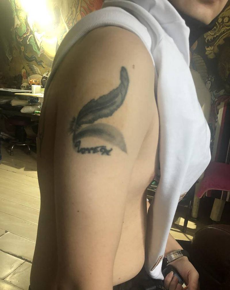 遮盖纹身图片_手臂纹身图案