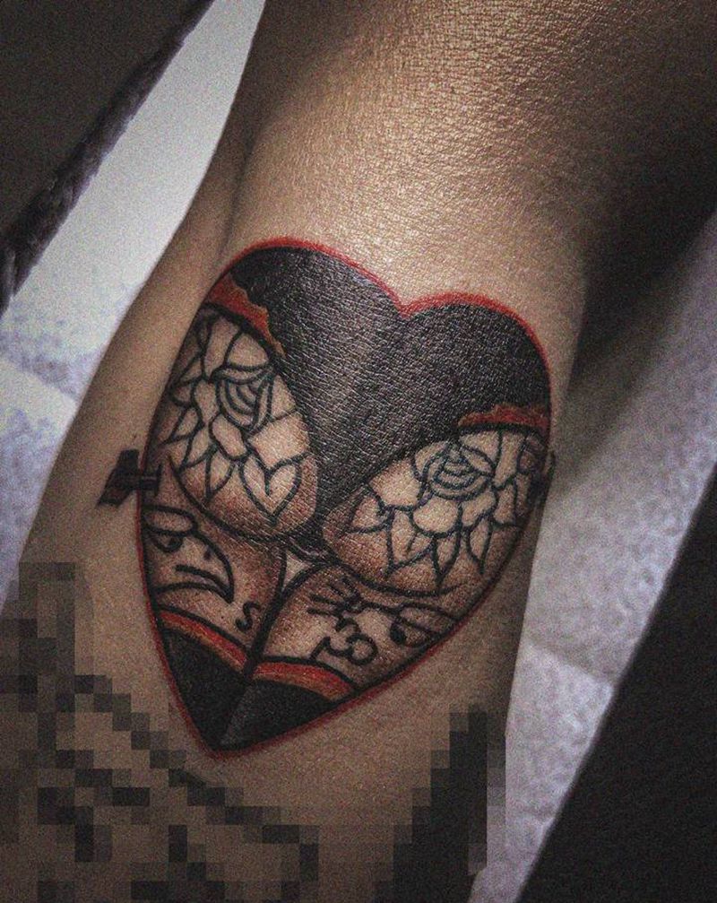 old school纹身图片_手臂Old SchoolNew Schoolold school花臂纹身图案