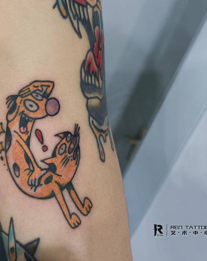 欧美纹身图片_Old SchoolNew School纹身图案